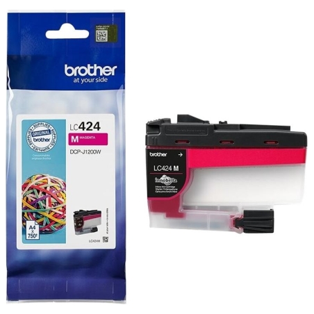 Brother LC-424M | Ink Cartridge | Magenta
