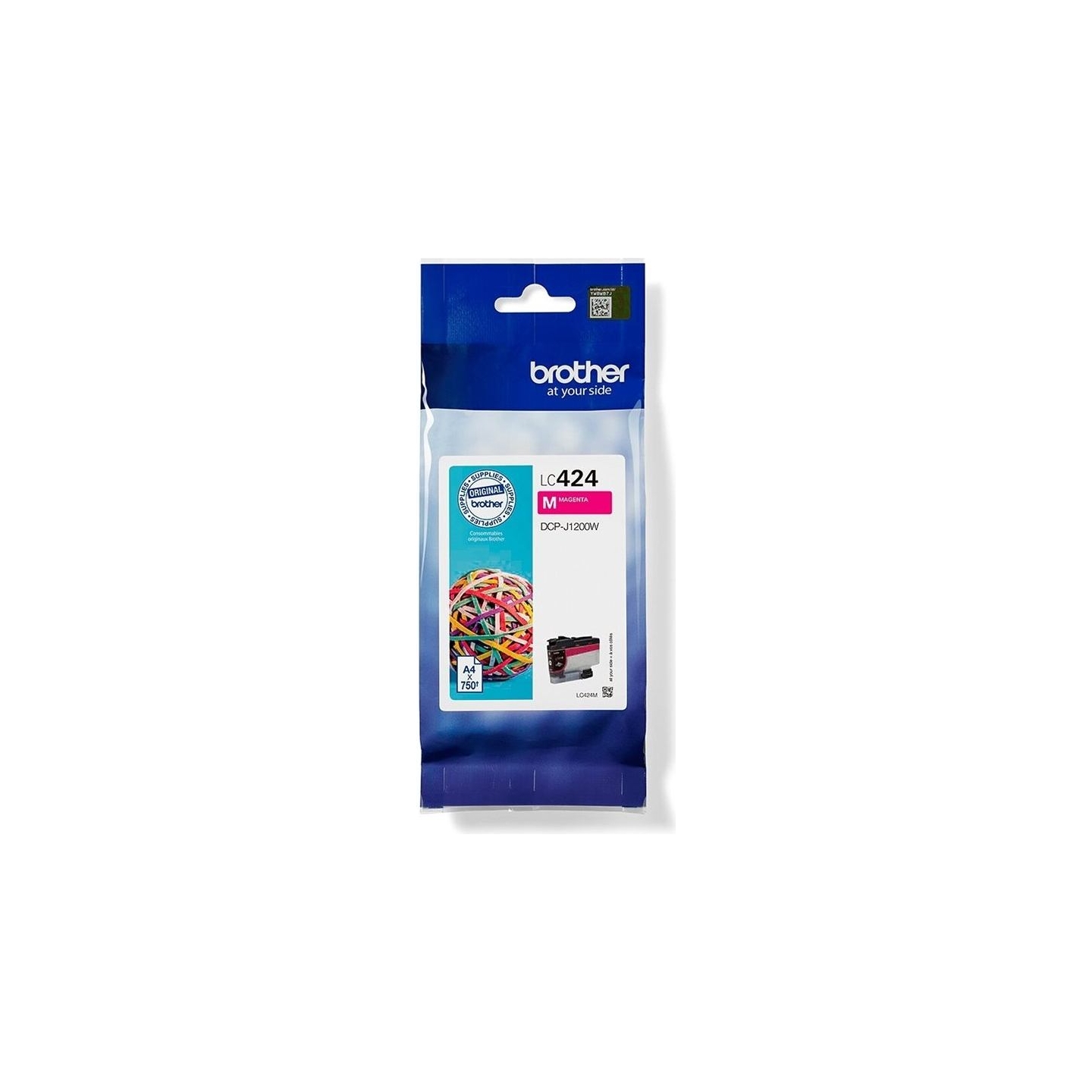 Brother LC-424M | Ink Cartridge | Magenta