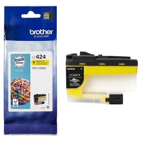 Brother LC-424Y | Ink Cartridge | Yellow