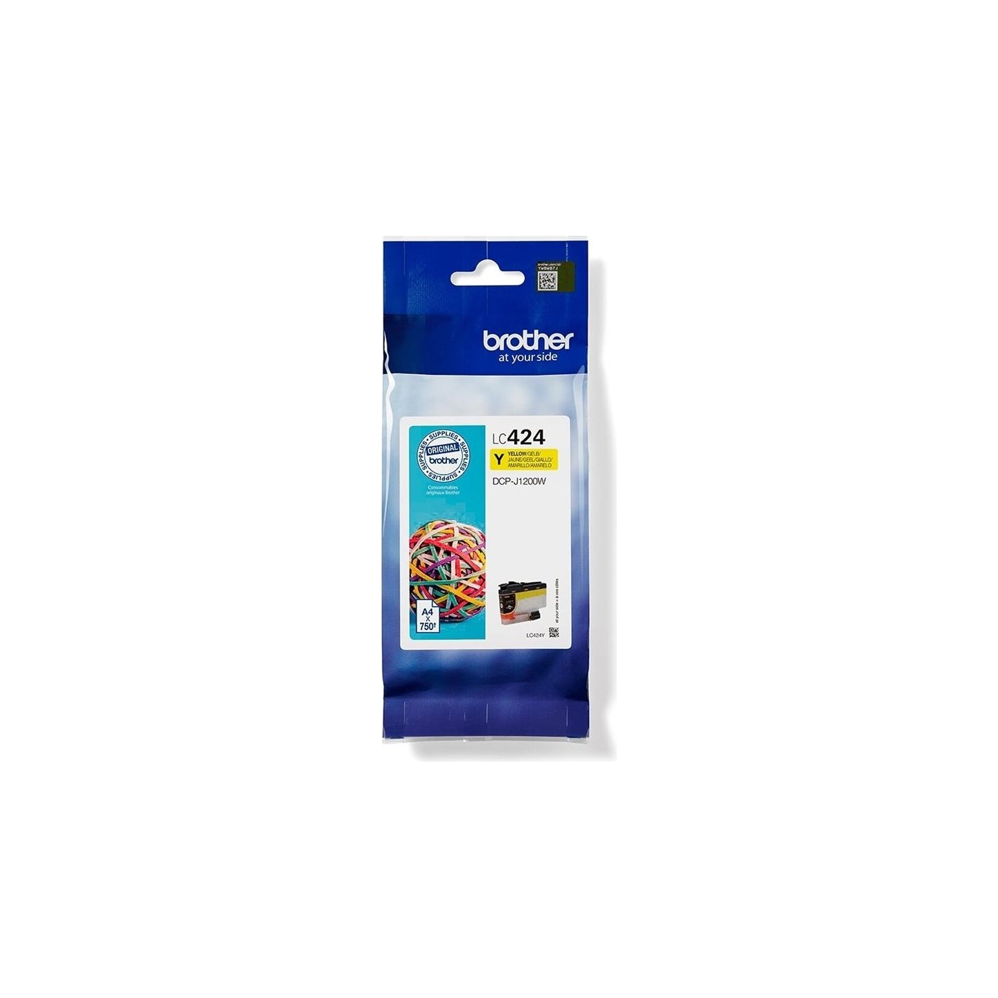 Brother LC-424Y | Ink Cartridge | Yellow