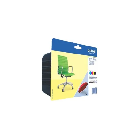 Brother LC229XLVALBP | Ink Cartridge | Black, Cyan, Magenta, Yellow