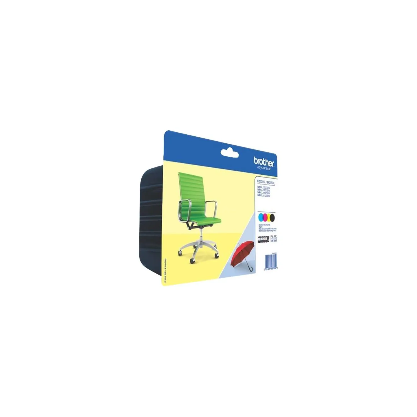 Brother LC229XLVALBP | Ink Cartridge | Black, Cyan, Magenta, Yellow