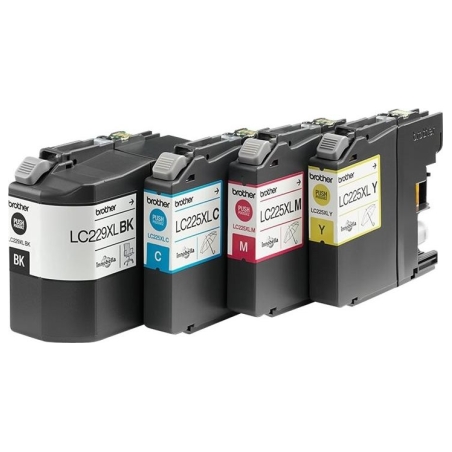 Brother LC229XLVALBP | Ink Cartridge | Black, Cyan, Magenta, Yellow