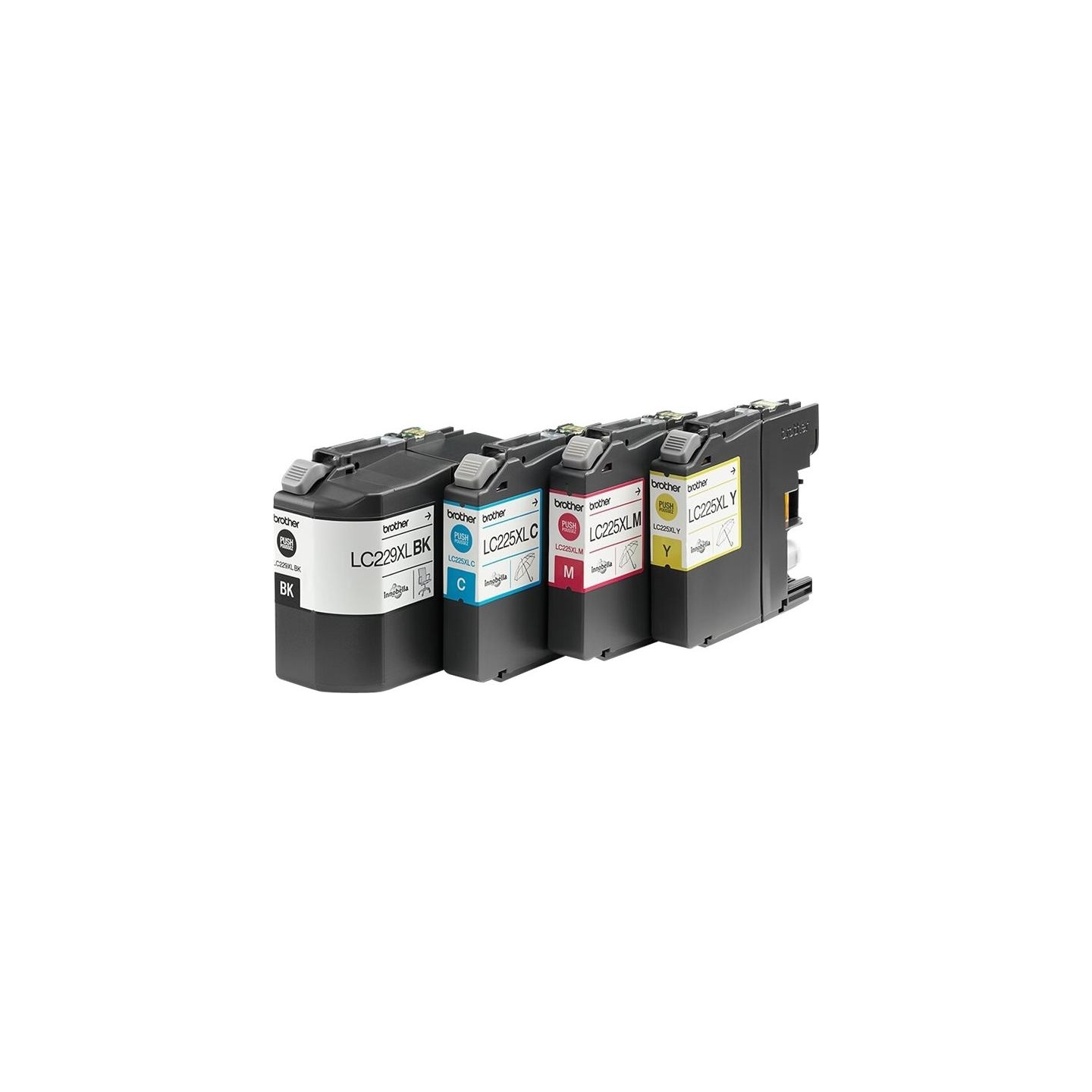 Brother LC229XLVALBP | Ink Cartridge | Black, Cyan, Magenta, Yellow