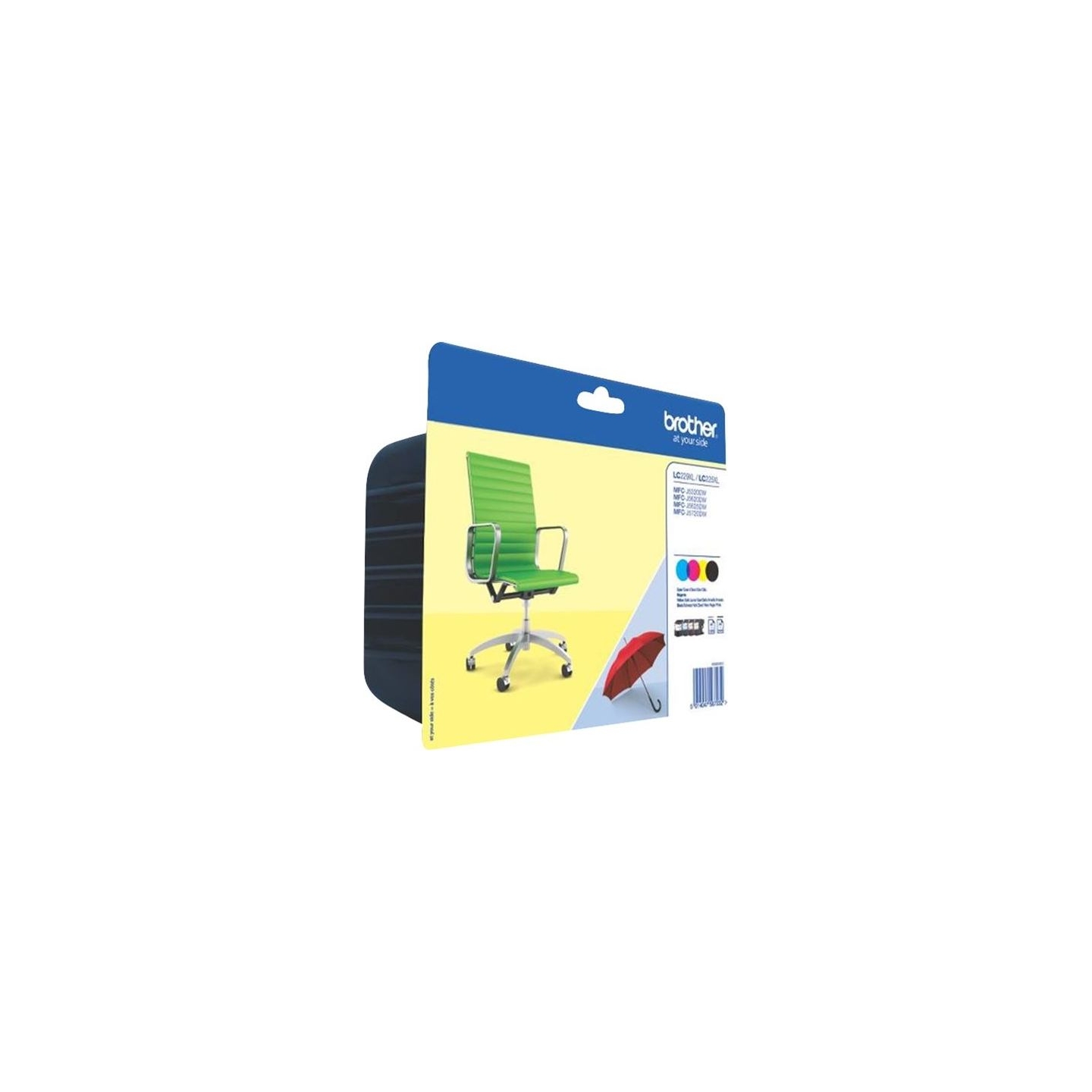 Brother LC229XLVALBP | Ink Cartridge | Black, Cyan, Magenta, Yellow