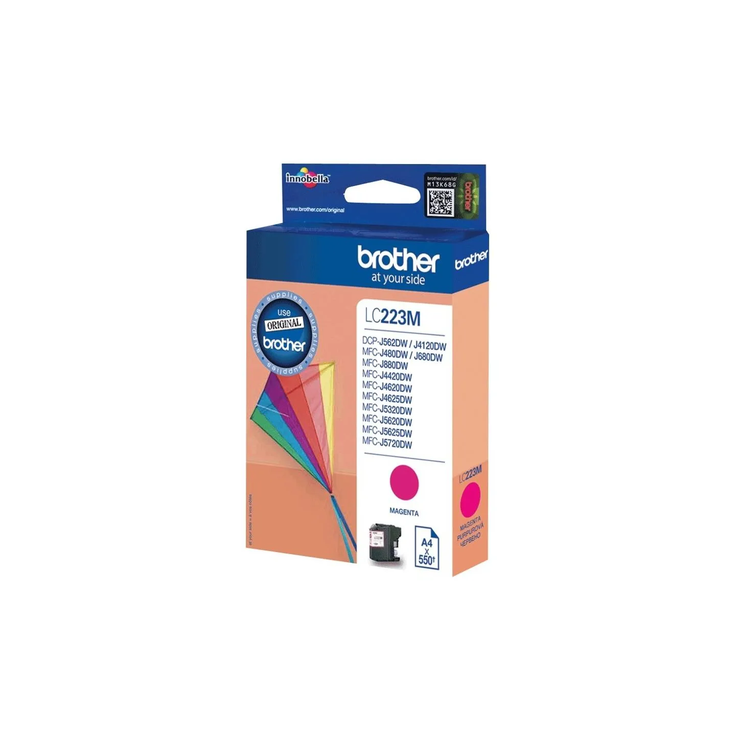 Brother LC223M ink magenta 550pages