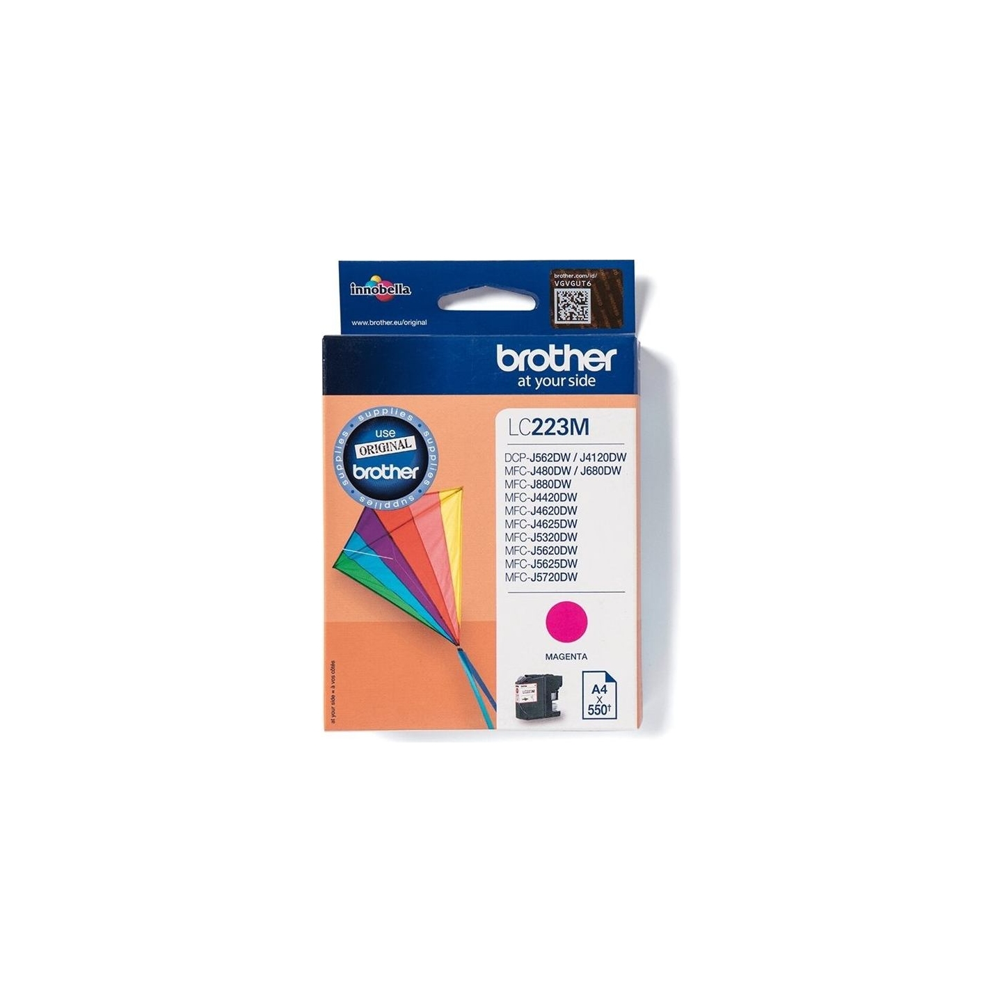Brother LC223M ink magenta 550pages