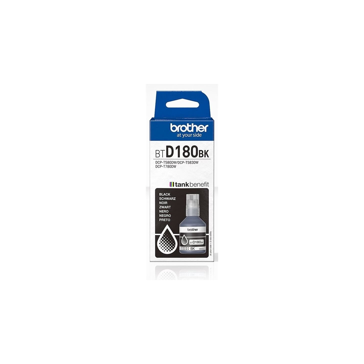 Brother BTD180BK | Ink Bottle | Black