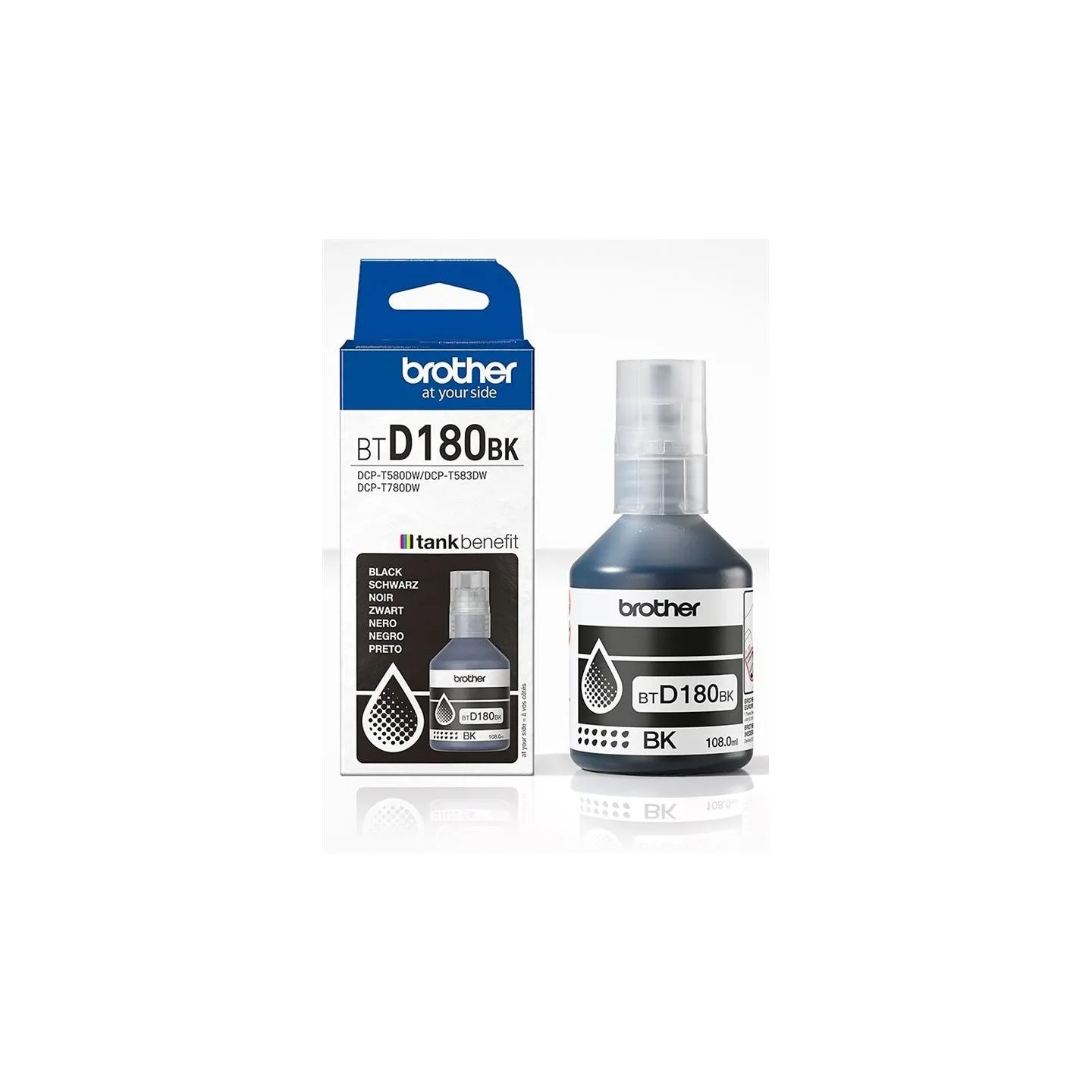 Brother BTD180BK | Ink Bottle | Black