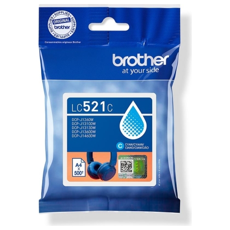 Brother LC521C | Ink Cartridges | Cyan