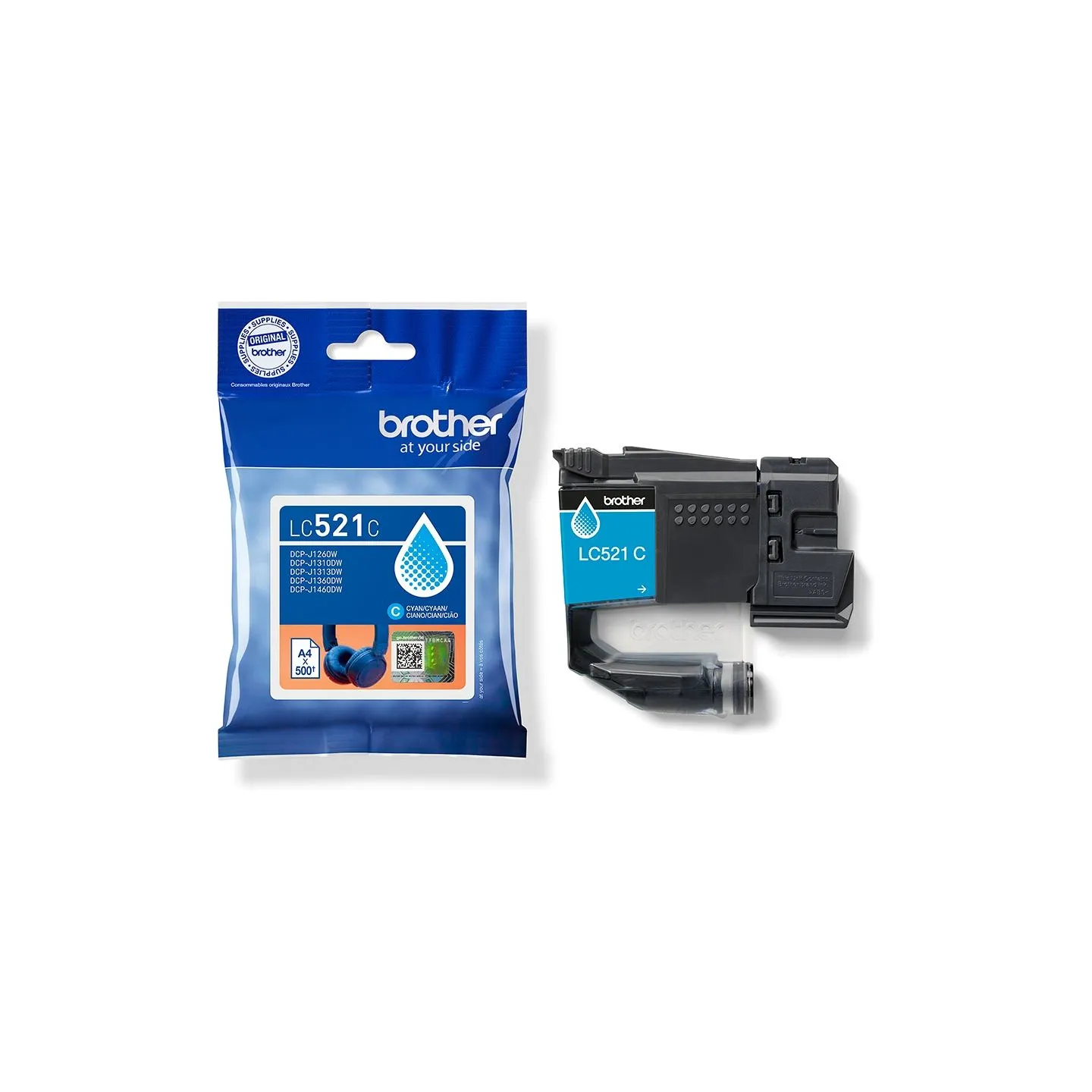 Brother LC521C | Ink Cartridges | Cyan