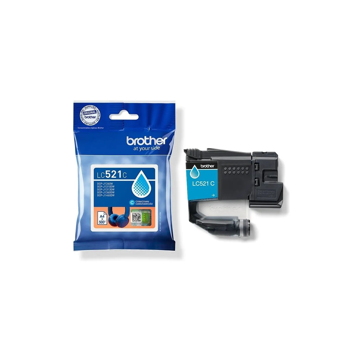 Brother LC521C | Ink Cartridges | Cyan