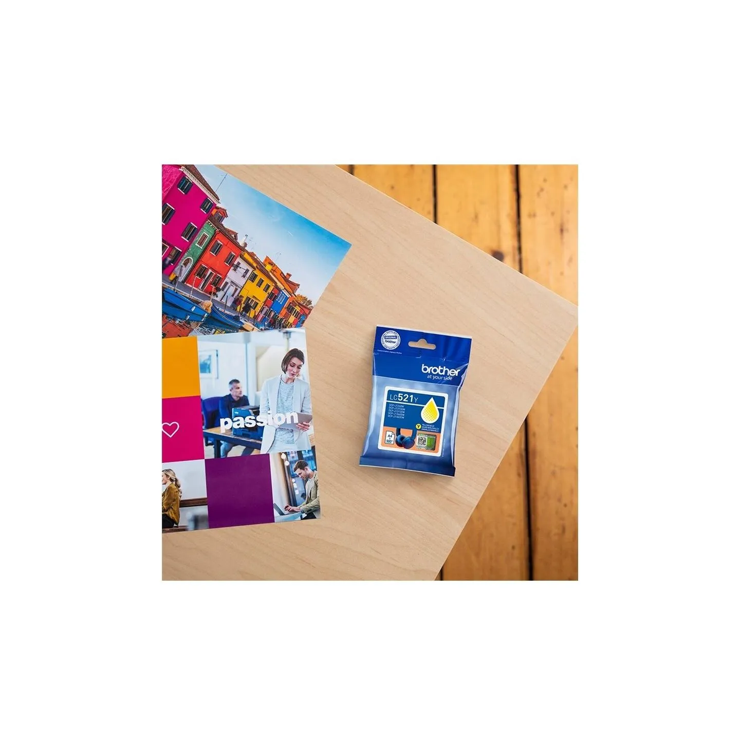 Brother LC521Y | Ink Cartridges | Yellow