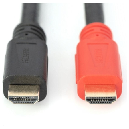 Digitus | High Speed HDMI Cable with Signal Amplifier | DB-330118-100-S | HDMI Male (type A) | HDMI Male (type A) | HDMI to HDMI