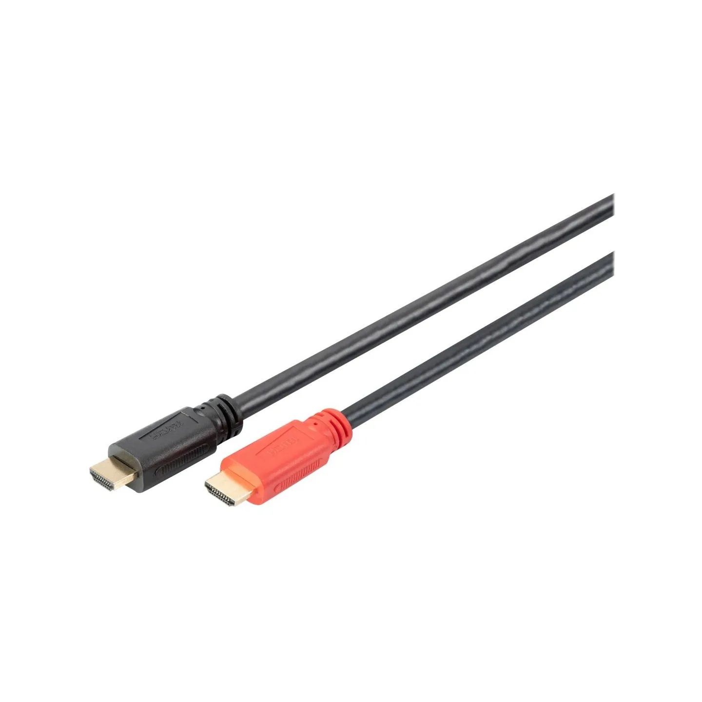 Digitus | High Speed HDMI Cable with Signal Amplifier | DB-330118-100-S | HDMI Male (type A) | HDMI Male (type A) | HDMI to HDMI