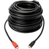 Digitus | High Speed HDMI Cable with Signal Amplifier | DB-330118-100-S | HDMI Male (type A) | HDMI Male (type A) | HDMI to HDMI