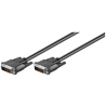 Goobay | DVI-D FullHD cable Dual Link, nickel plated | DVI-D male Dual-Link (24+1 pin) | DVI-D male Dual-Link (24+1 pin) | DVI t