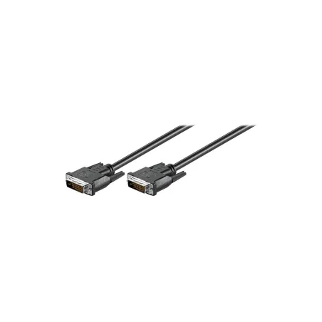Goobay | DVI-D FullHD cable Dual Link, nickel plated | DVI-D male Dual-Link (24+1 pin) | DVI-D male Dual-Link (24+1 pin) | DVI t