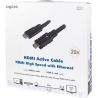 Logilink , CHA0020, 20m, Active, HDMI cable, type A male, - HDMI type A male, black. | Logilink | HDMI to HDMI | 20 m