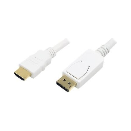 Logilink | Cable DisplayPort to HDMI | CV0055 | DP to HDMI | 2 m