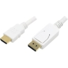 Logilink | Cable DisplayPort to HDMI | CV0055 | DP to HDMI | 2 m