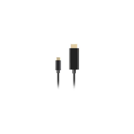 Lanberg USB-C to HDMI Cable, 0.5 m 4K/60Hz, Black | Lanberg | USB-C to HDMI Cable | CA-CMHD-10CU-0005-BK | 0.5 m