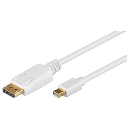 Goobay | Mini DisplayPort adapter cable 1.2 | 52858 | Mini DisplayPort plug | DisplayPort plug | 1 m | Gold-Plated connectors