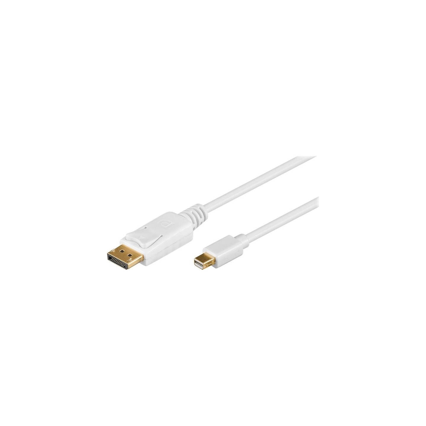 Goobay | Mini DisplayPort adapter cable 1.2 | 52858 | Mini DisplayPort plug | DisplayPort plug | 1 m | Gold-Plated connectors