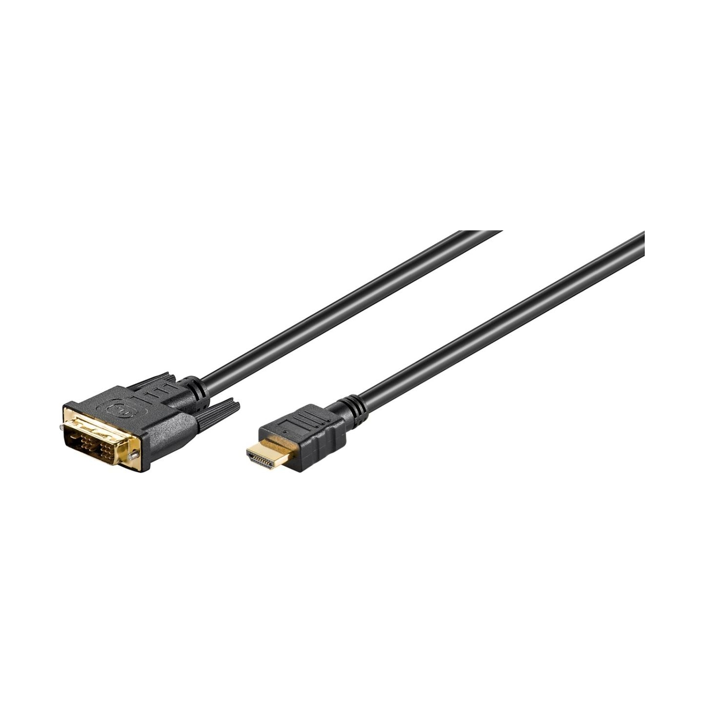 Goobay GB HDMI/DVI CABLE 2M, HDMI - DVI-D SINGLE-LINK (18+1 PIN), G