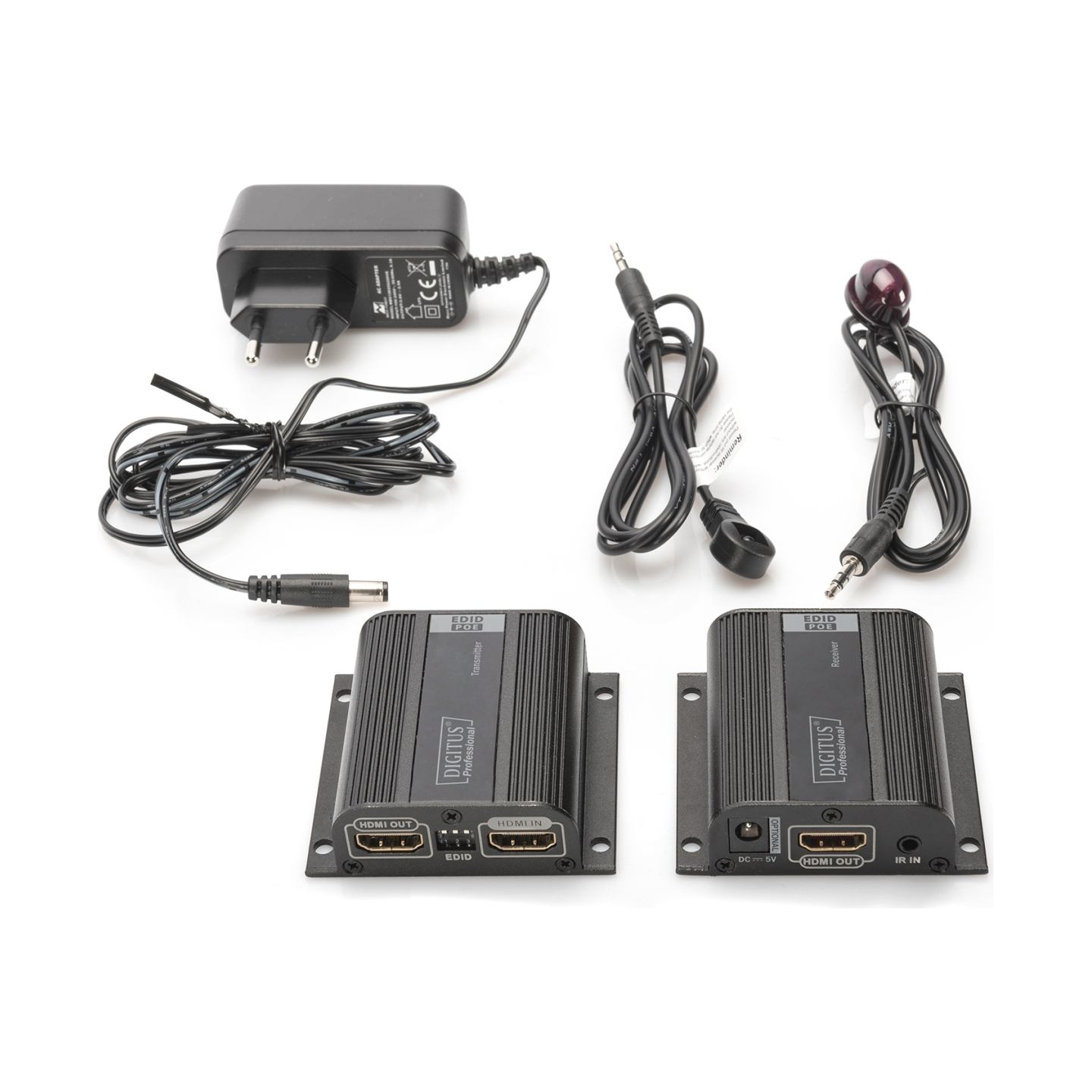Digitus Extender AV HDMI pover Cat.5e