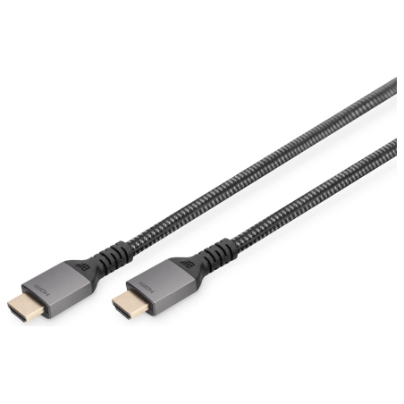 Digitus | 8K PREMIUM HDMI 2.1 Connection Cable | DB-330200-010-S | HDMI male (type A) | HDMI male (type A) | HDMI to HDMI | 1 m