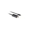 Lanberg USB-C to DisplayPort Cable, 3 m 4K/60Hz, Black | Lanberg | USB-C to DisplayPort Cable | CA-CMDP-10CU-0030-BK | 3 m