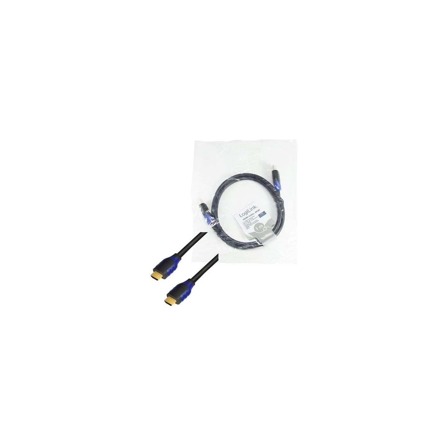 Logilink CH0061 HDMI Cable 2.0 bulk M/M 1.0m black | Logilink | HDMI (type A) male | HDMI (type A) male | HDMI to HDMI | 1 m