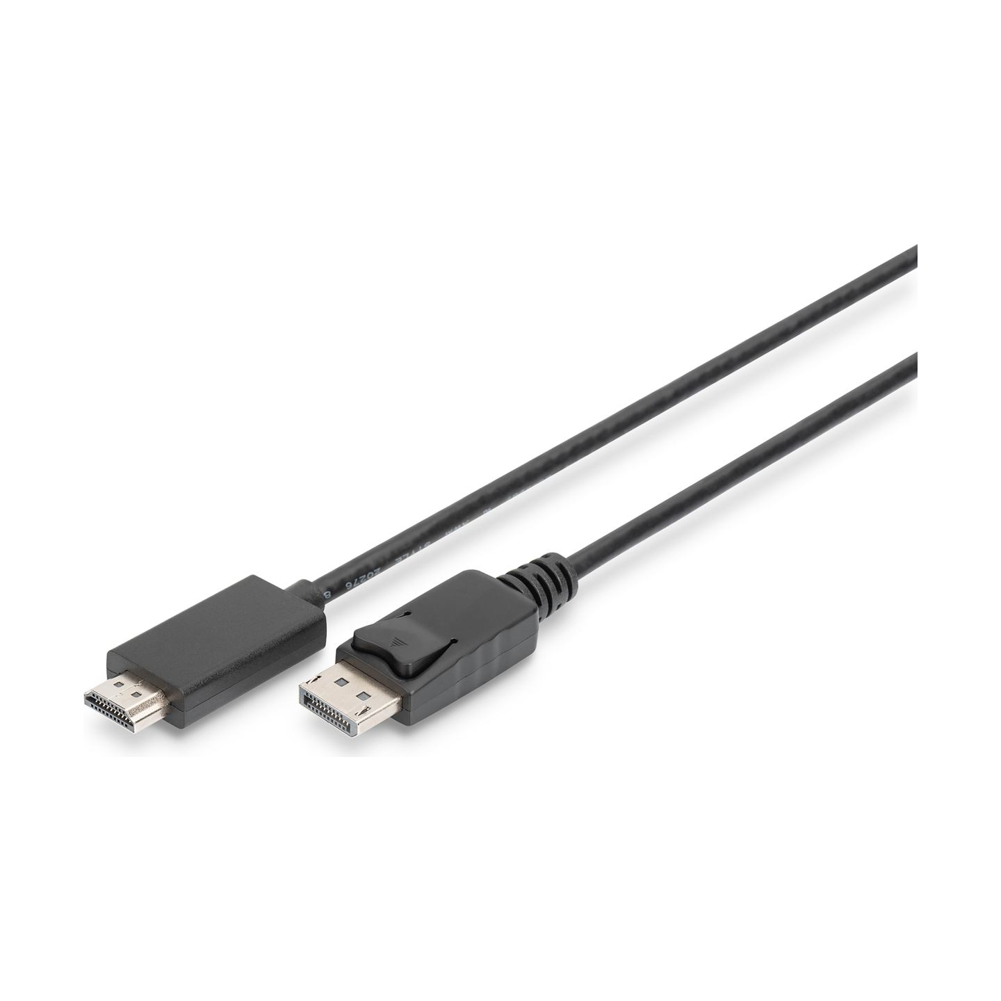Digitus Adapter Cable, DP - HDMI type A | DisplayPort to HDMI | 2 m