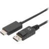 Digitus Adapter Cable, DP - HDMI type A | DisplayPort to HDMI | 2 m