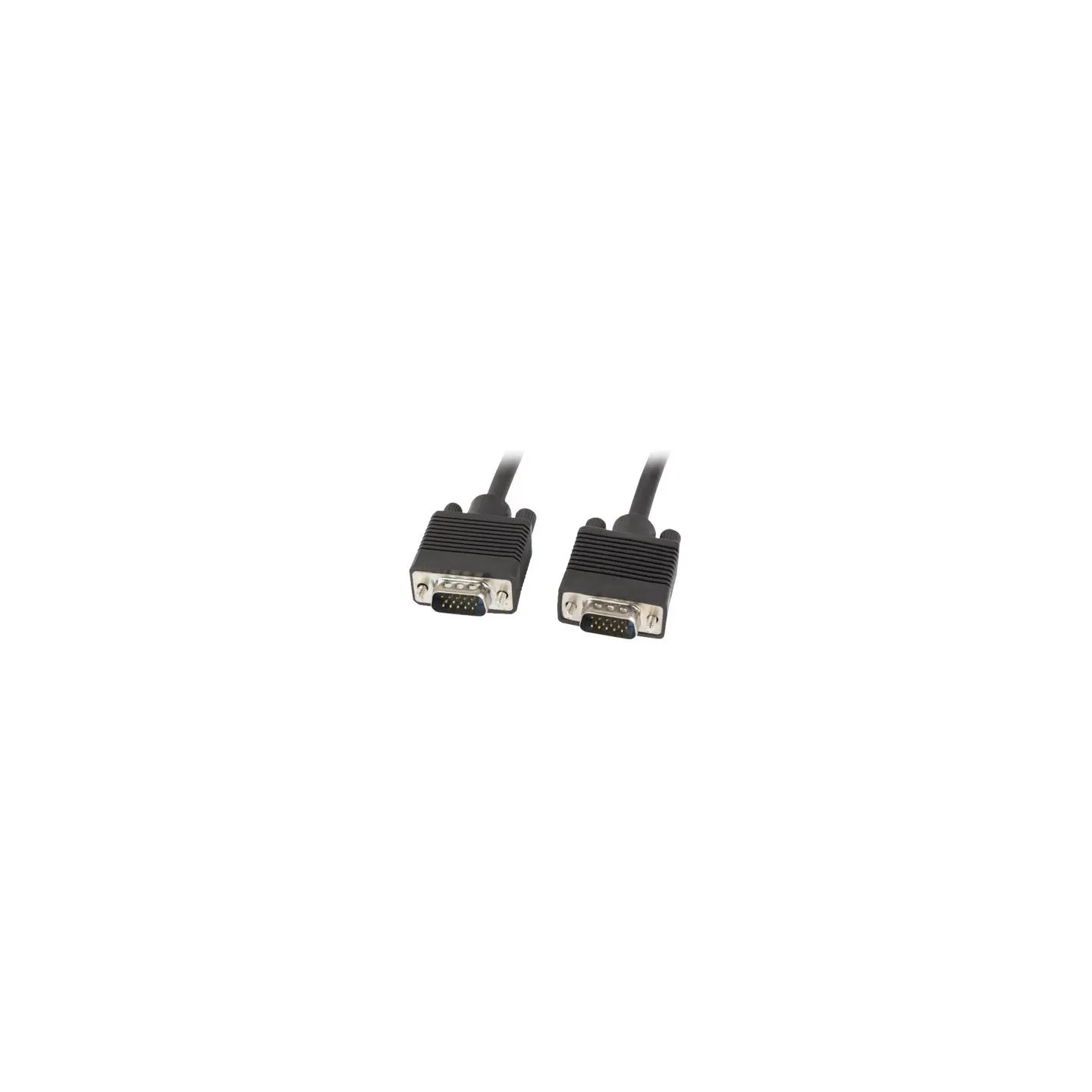 Lanberg VGA Cable, Dual-Shielded Ferrite Core | CA-VGAC-10CC-0018-B | VGA to VGA | 1.8 m