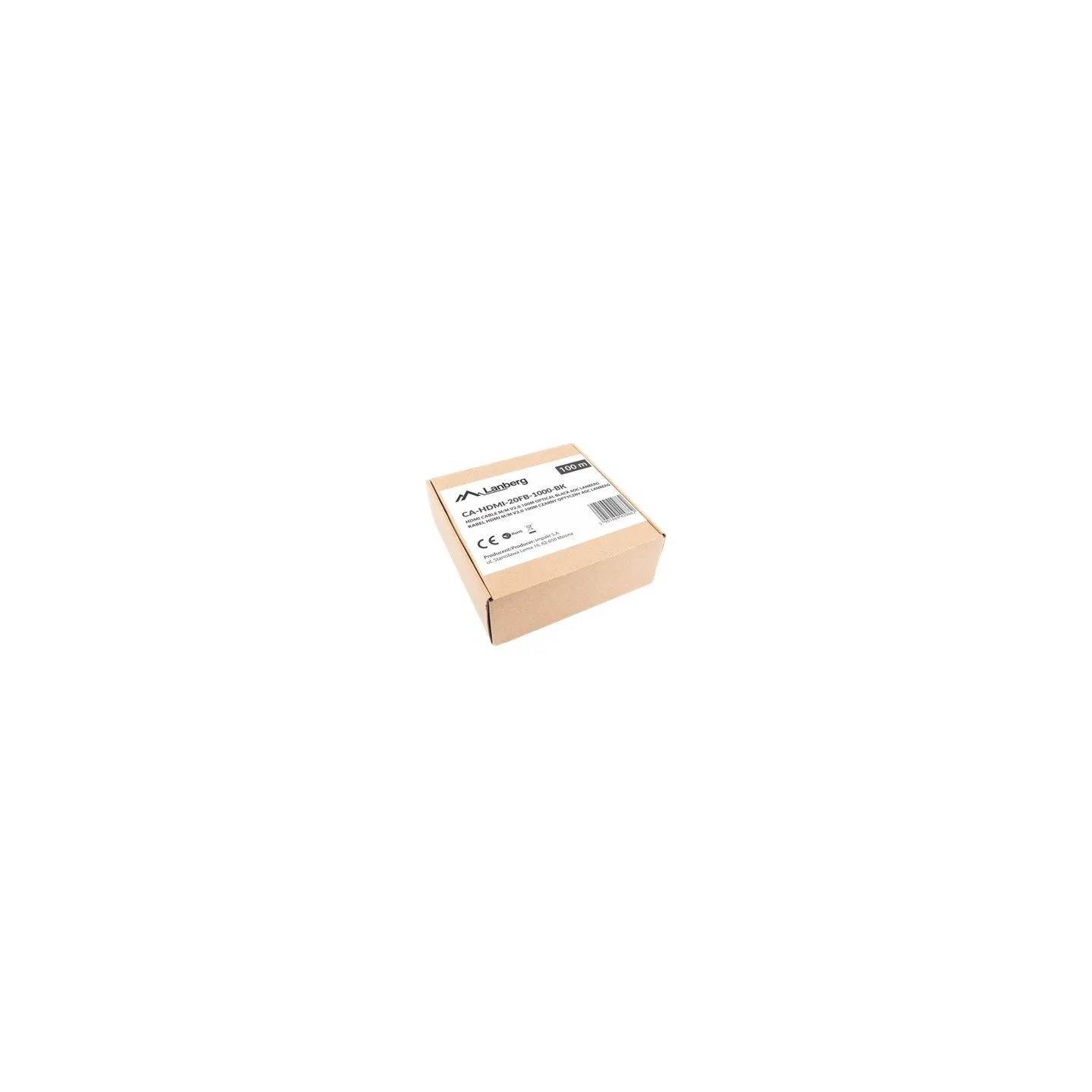 Lanberg HDMI M/M cable 100m optical AOC