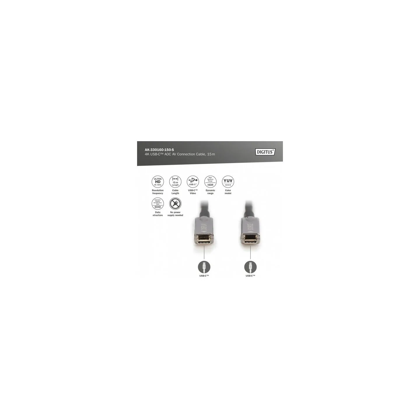 Digitus Connection Cable AK-330160-150-S