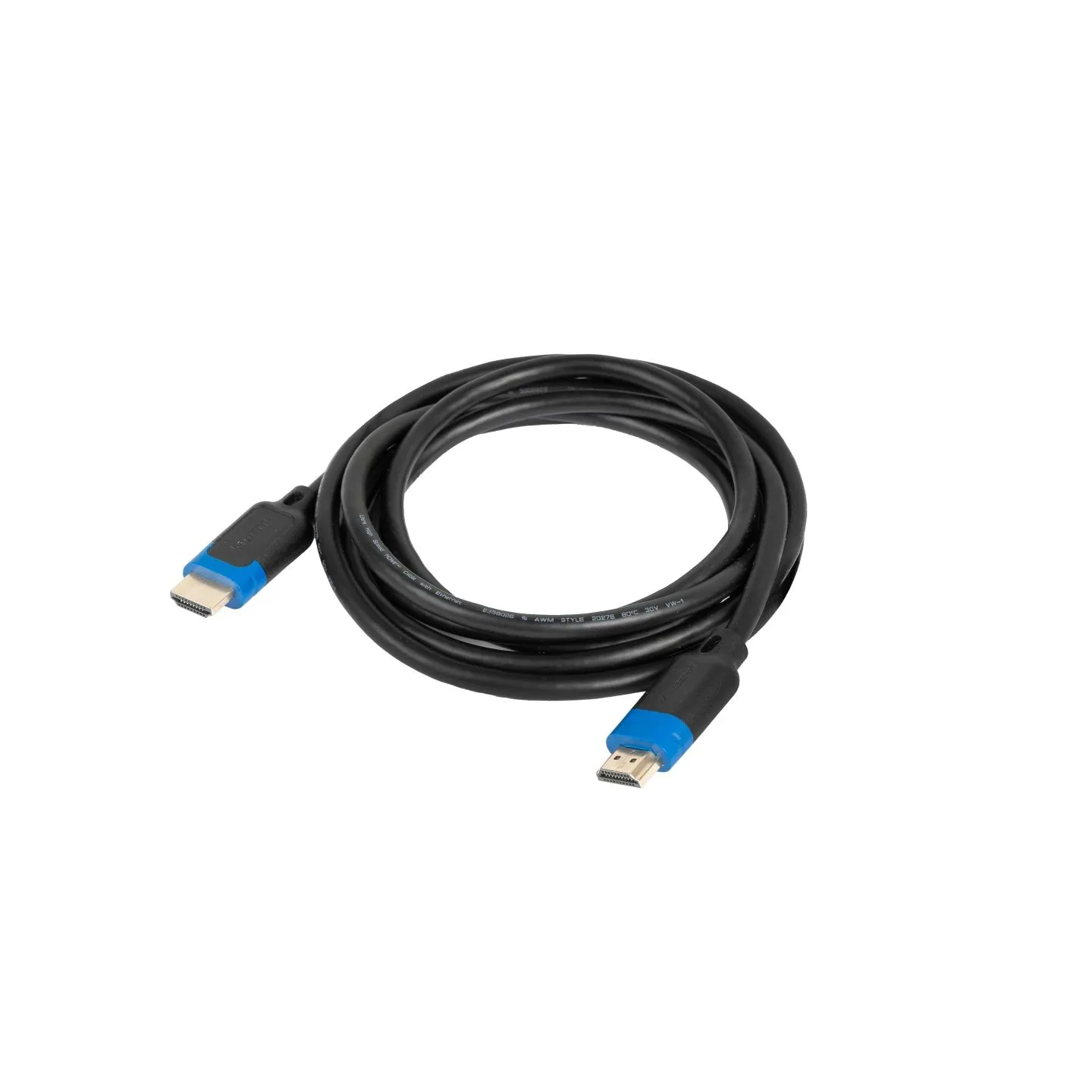 Lanberg HDMI cable with Ethernet | CA-HDMI-30CC-0018-BK | 1.8 m