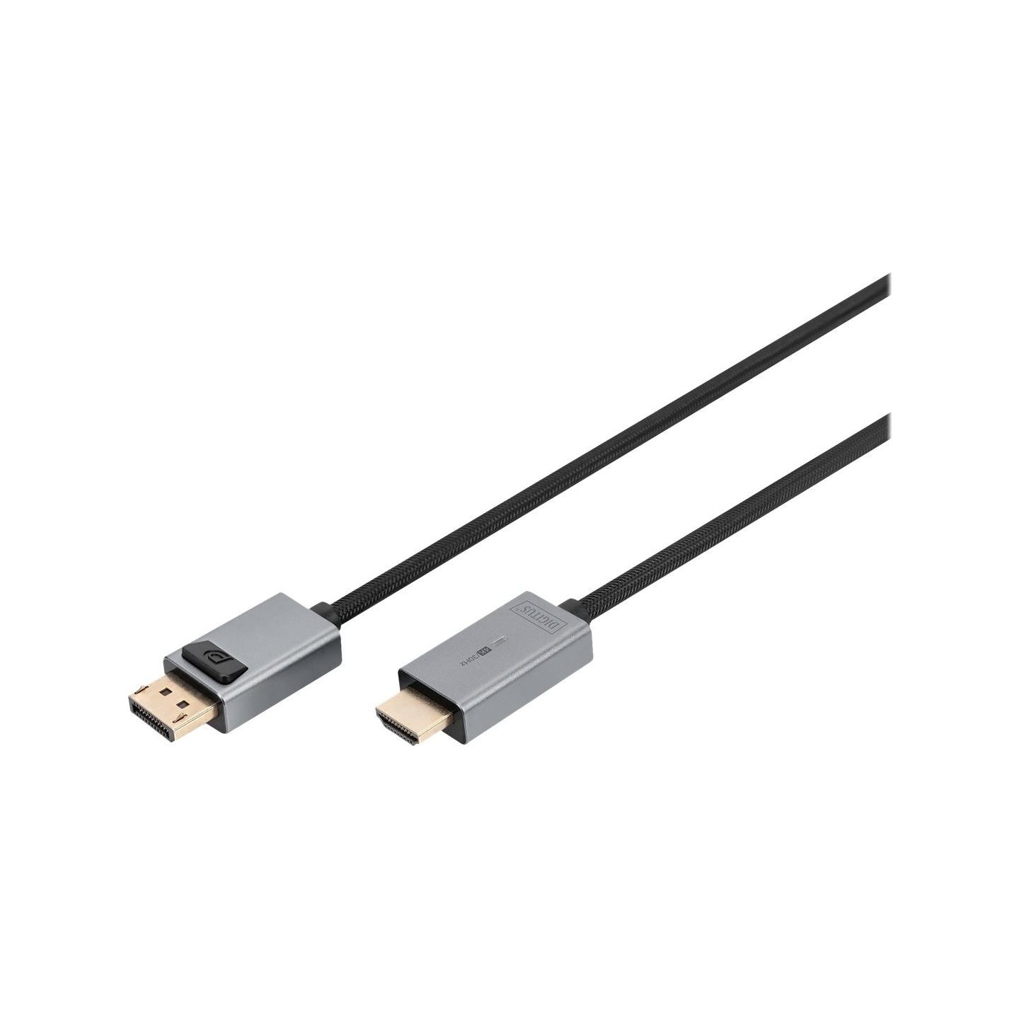 Digitus 4K DisplayPort Adapter Cable, DP - HDMI Type A | DB-340202-018-S | 1.8 m