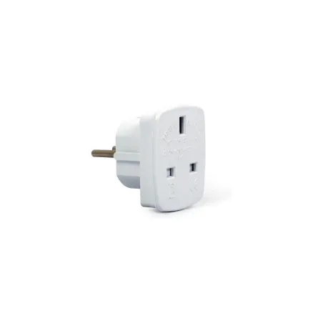 Gembird | AC power adapter, UK socket to EU Schuko plug, 7.5 A | Travel adapter