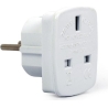 Gembird | AC power adapter, UK socket to EU Schuko plug, 7.5 A | Travel adapter
