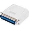 Digitus | Fast Ethernet Print Server, 1-Port 1x RJ45, 1x DB-36-pin male Centronics | DN-13001-1 | White