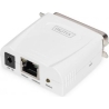 Digitus | Fast Ethernet Print Server, 1-Port 1x RJ45, 1x DB-36-pin male Centronics | DN-13001-1 | White