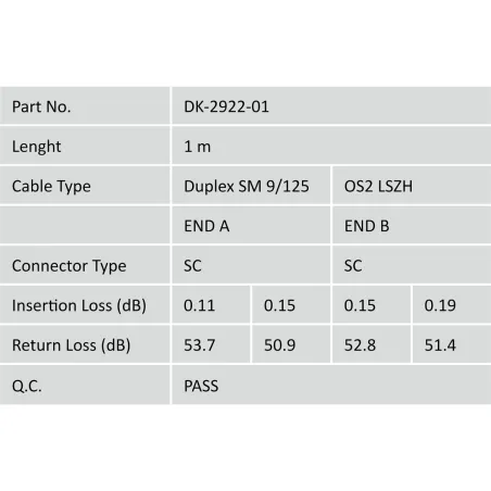 Digitus | Patch Cord | DK-2922-01 | Yellow