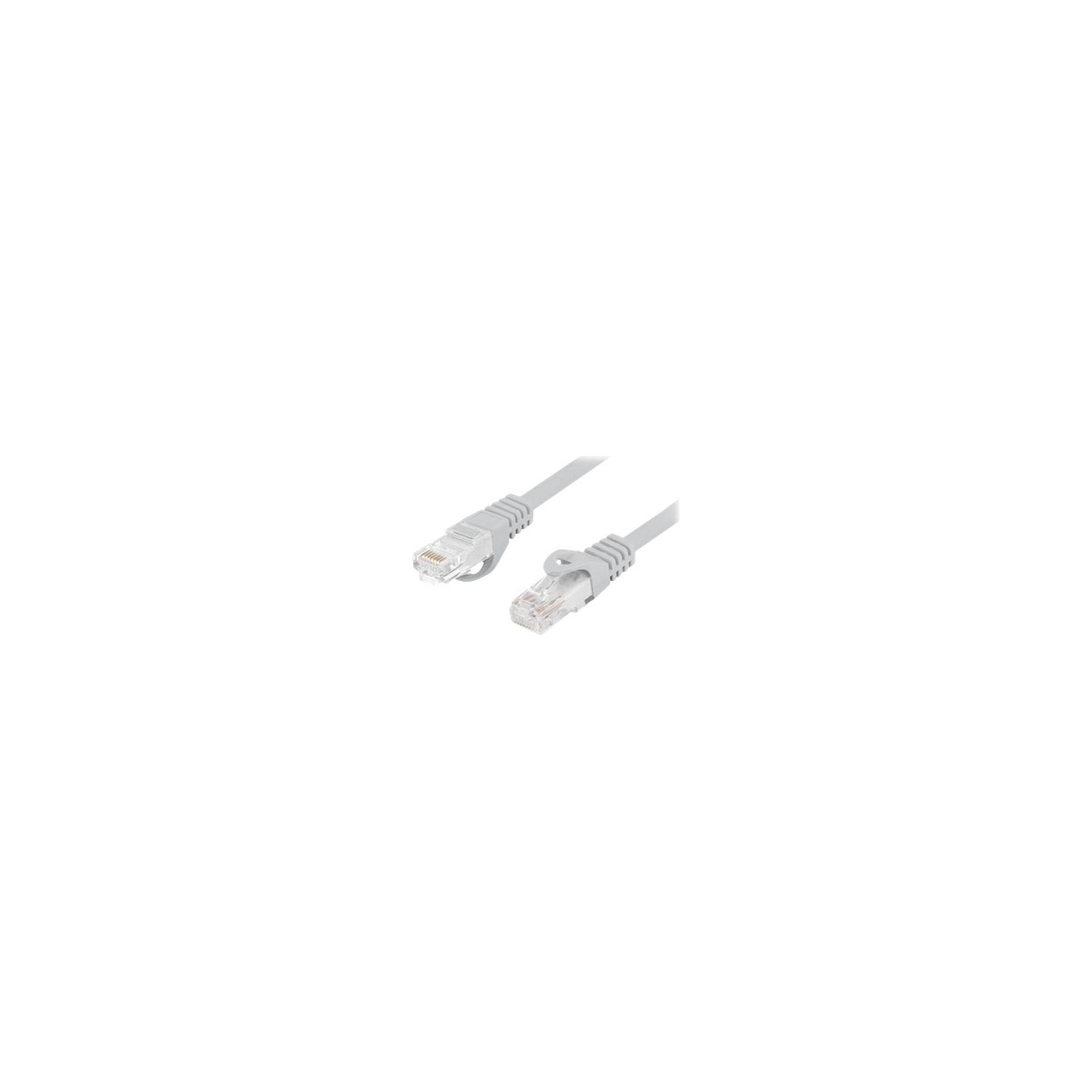 Lanberg | Patchcord Cat.6 UTP LSZH CU | PCU6-10CU-0050-S | 0.5 m | Gray
