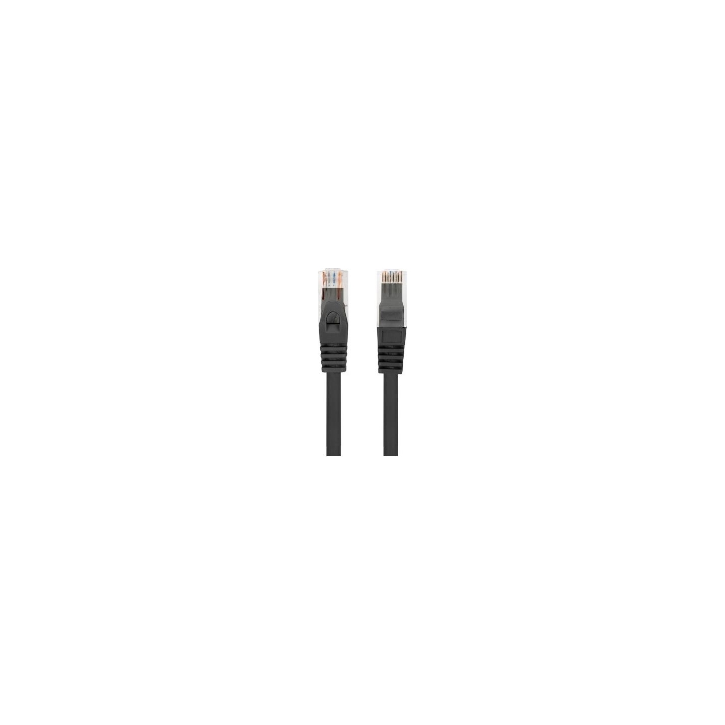 Lanberg | Patch cable - CAT 6 | RJ-45 - male | RJ-45 - male | RJ-45 | Black