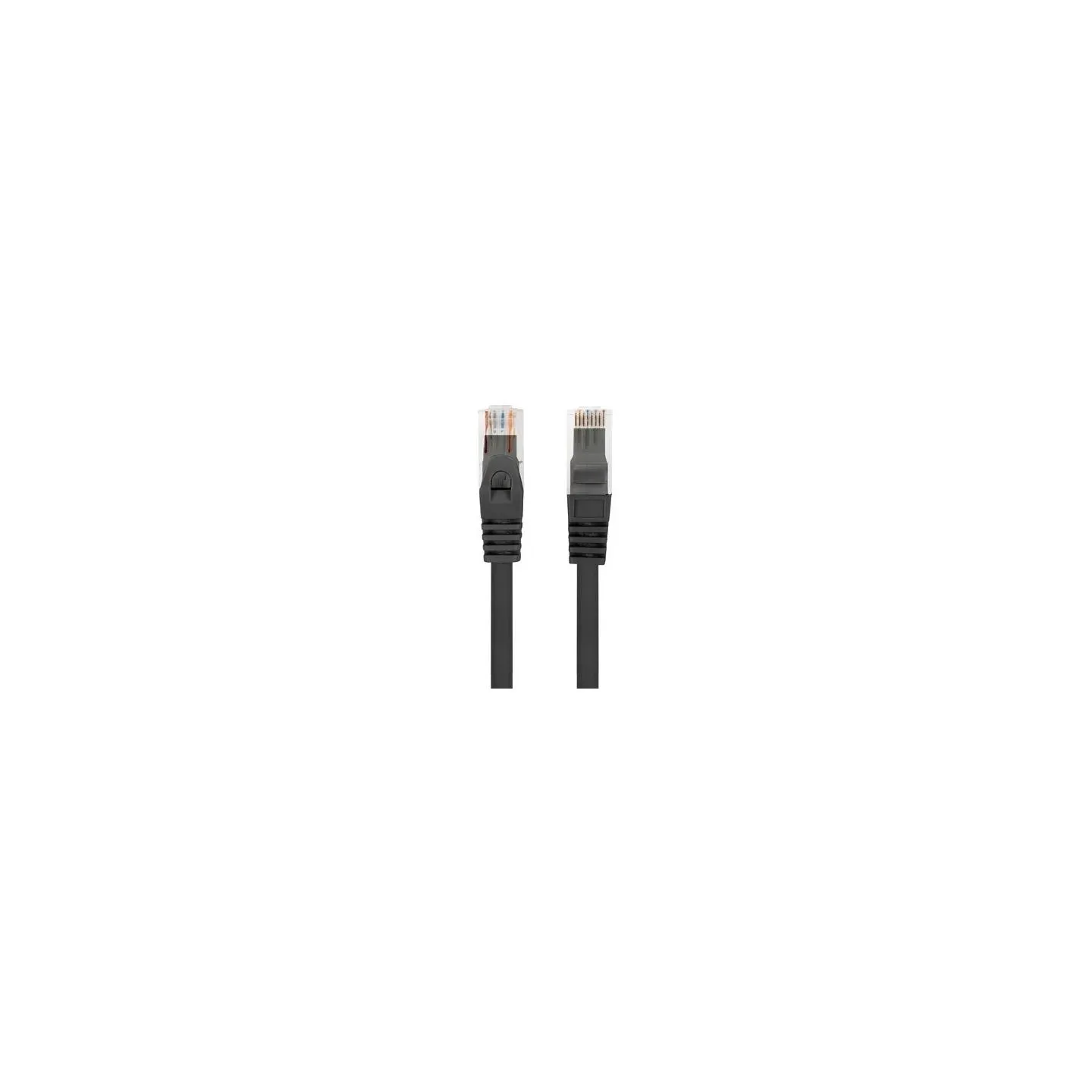 Lanberg | Patch cable - CAT 6 | RJ-45 - male | RJ-45 - male | RJ-45 | Black