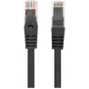 Lanberg | Patch cable - CAT 6 | RJ-45 - male | RJ-45 - male | RJ-45 | Black