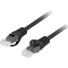 Lanberg | Patch cable - CAT 6 | RJ-45 - male | RJ-45 - male | 5 m | Black